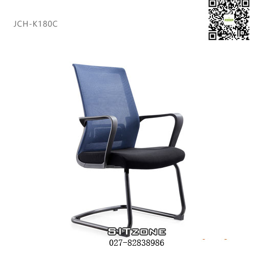 武汉弓形椅JCH-K180C侧面图