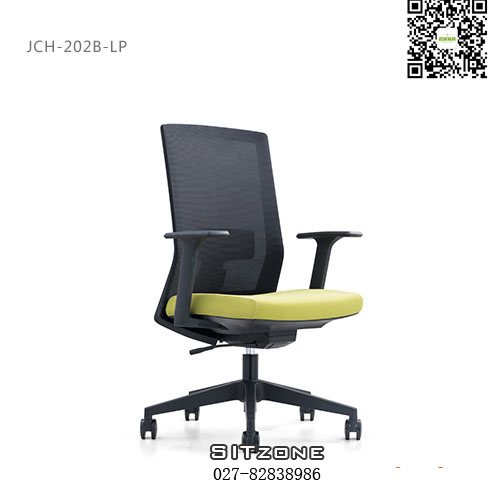 武汉职员椅JCH-K202B-LP侧视图
