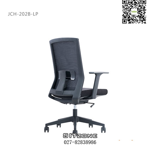 武汉职员椅JCH-K202B-LP侧后图