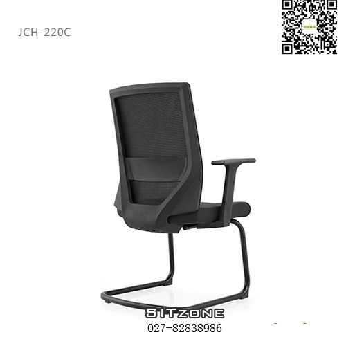 武汉弓形椅JCH-K220C侧后图