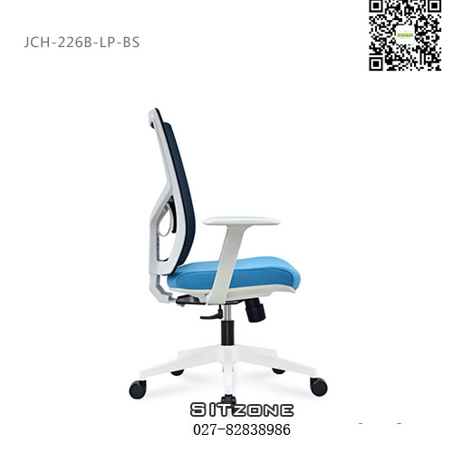 武汉职员椅JCH-226B-LP-BS白色3