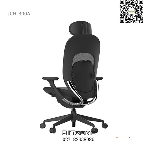 武汉网布老板椅JCH-K300A黑色5
